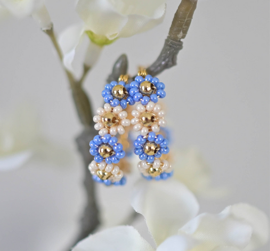 Esthela bicolor hoops